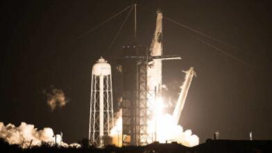 NASA的SpaceX Crew-1宇航员前往国际空间站