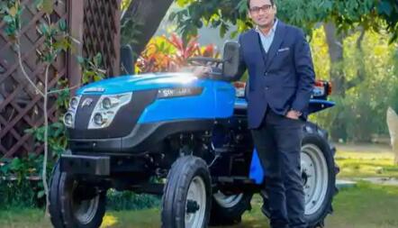 印度首台农用电动拖拉机推出