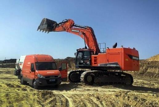 斗山工程机械在中国的挖掘机销量到2020年同比增长22％
