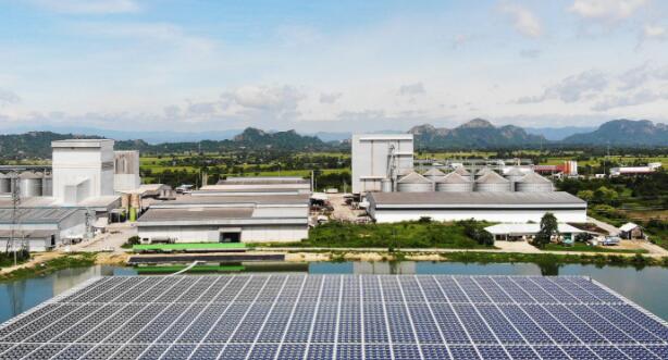 GreenYellow的第一座浮式太阳能发电厂在泰国启动