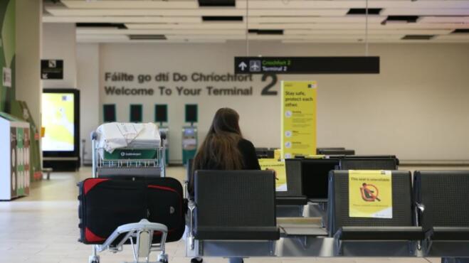 爱尔兰机场的旅客吞吐量在第一季度下降了93%